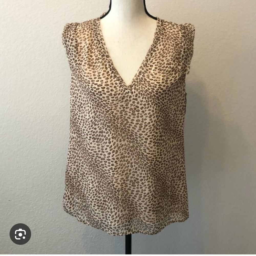 Banana Republic Brown Leopard Print Camisole